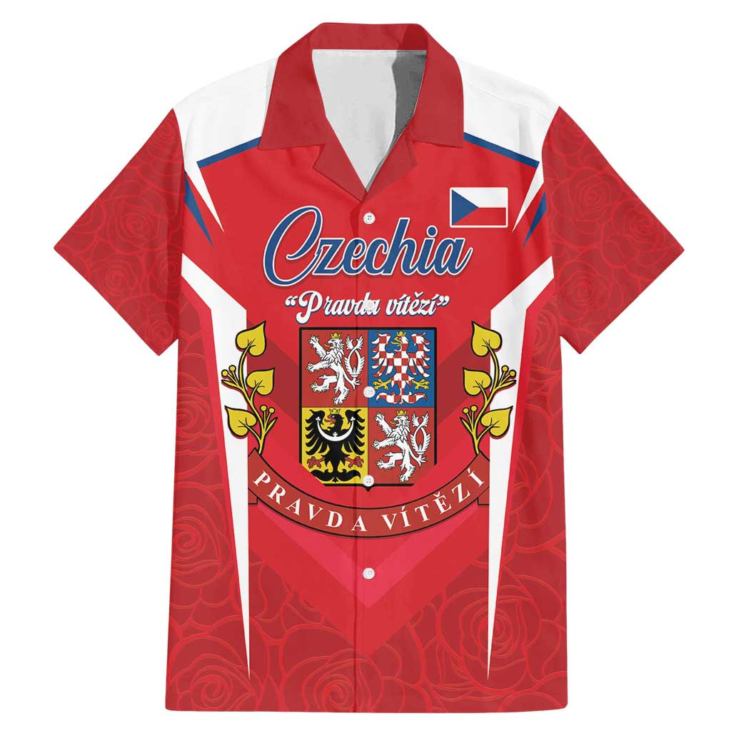 Czech Republic Restoration Day Family Matching Mermaid Dress and Hawaiian Shirt Czechia Pravda Vitezi - Wonder Print Shop