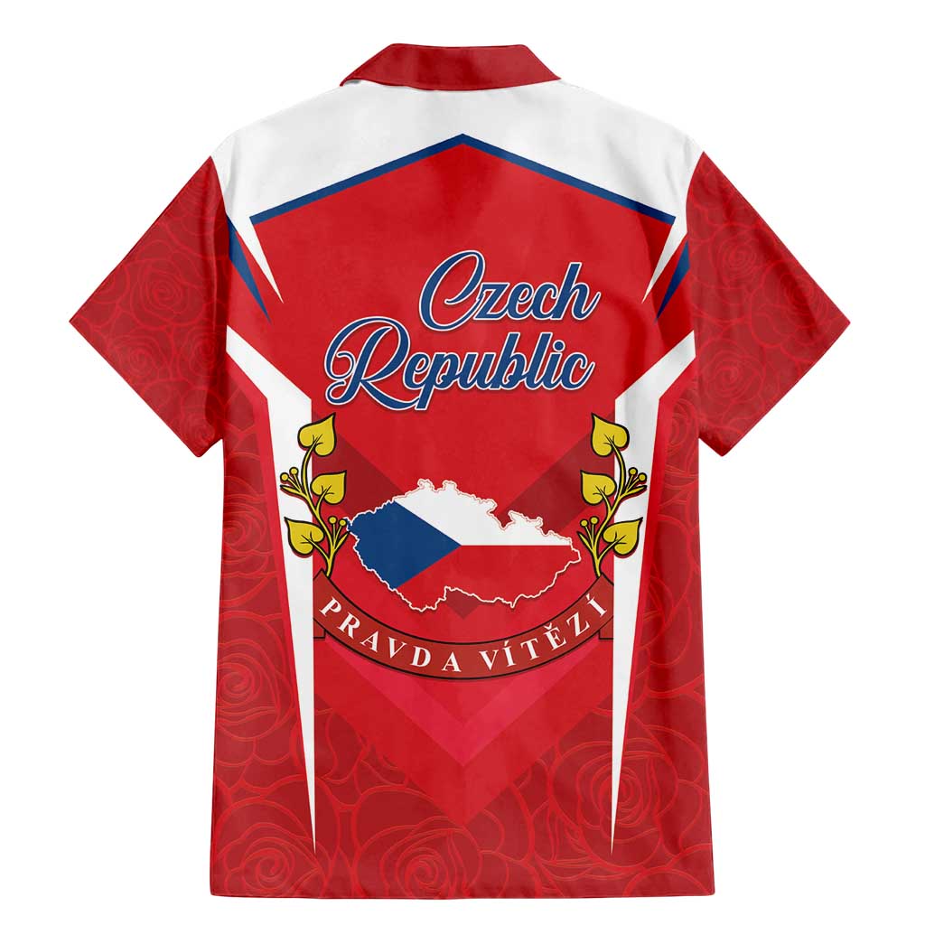 Czech Republic Restoration Day Family Matching Mermaid Dress and Hawaiian Shirt Czechia Pravda Vitezi - Wonder Print Shop