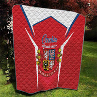Czech Republic Restoration Day Quilt Czechia Pravda Vitezi - Wonder Print Shop