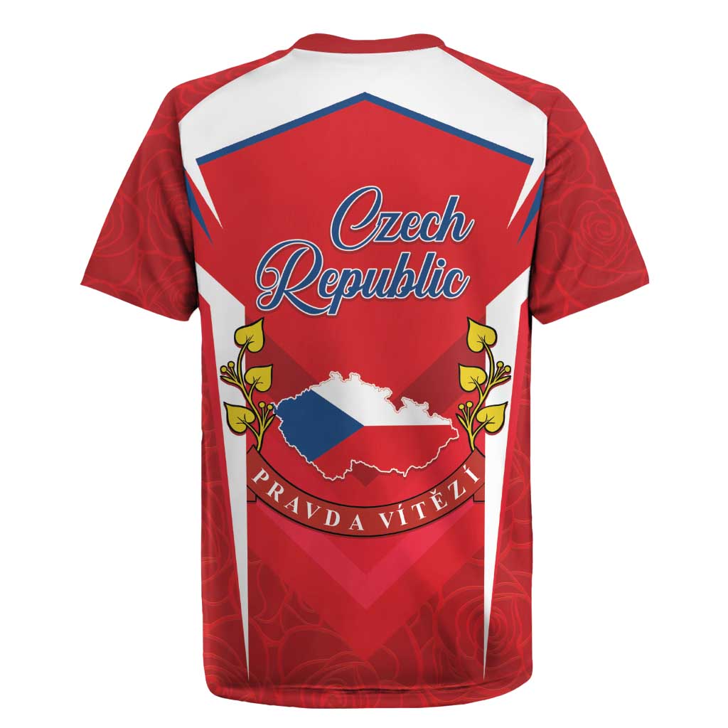 Czech Republic Restoration Day Rugby Jersey Czechia Pravda Vitezi - Wonder Print Shop
