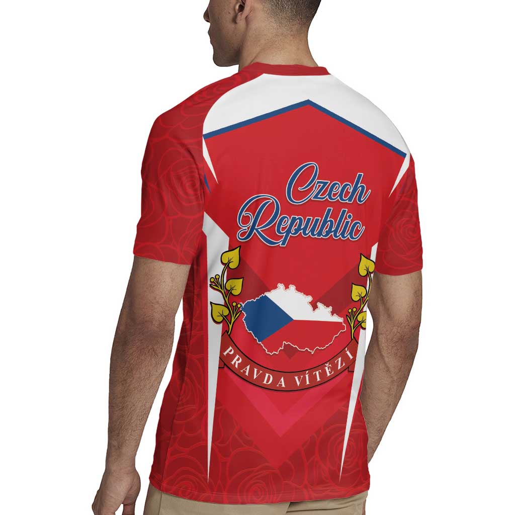 Czech Republic Restoration Day Rugby Jersey Czechia Pravda Vitezi - Wonder Print Shop