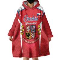 Czech Republic Restoration Day Wearable Blanket Hoodie Czechia Pravda Vitezi - Wonder Print Shop