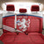 Custom Czech Republic Football Back Car Seat Cover Go Czechia - Sporty Style - Wonder Print Shop