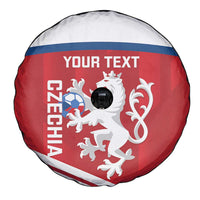 Custom Czech Republic Football Spare Tire Cover Go Czechia - Sporty Style - Wonder Print Shop