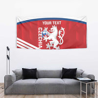 Custom Czech Republic Football Tapestry Go Czechia - Sporty Style - Wonder Print Shop
