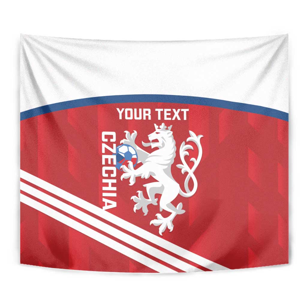 Custom Czech Republic Football Tapestry Go Czechia - Sporty Style - Wonder Print Shop