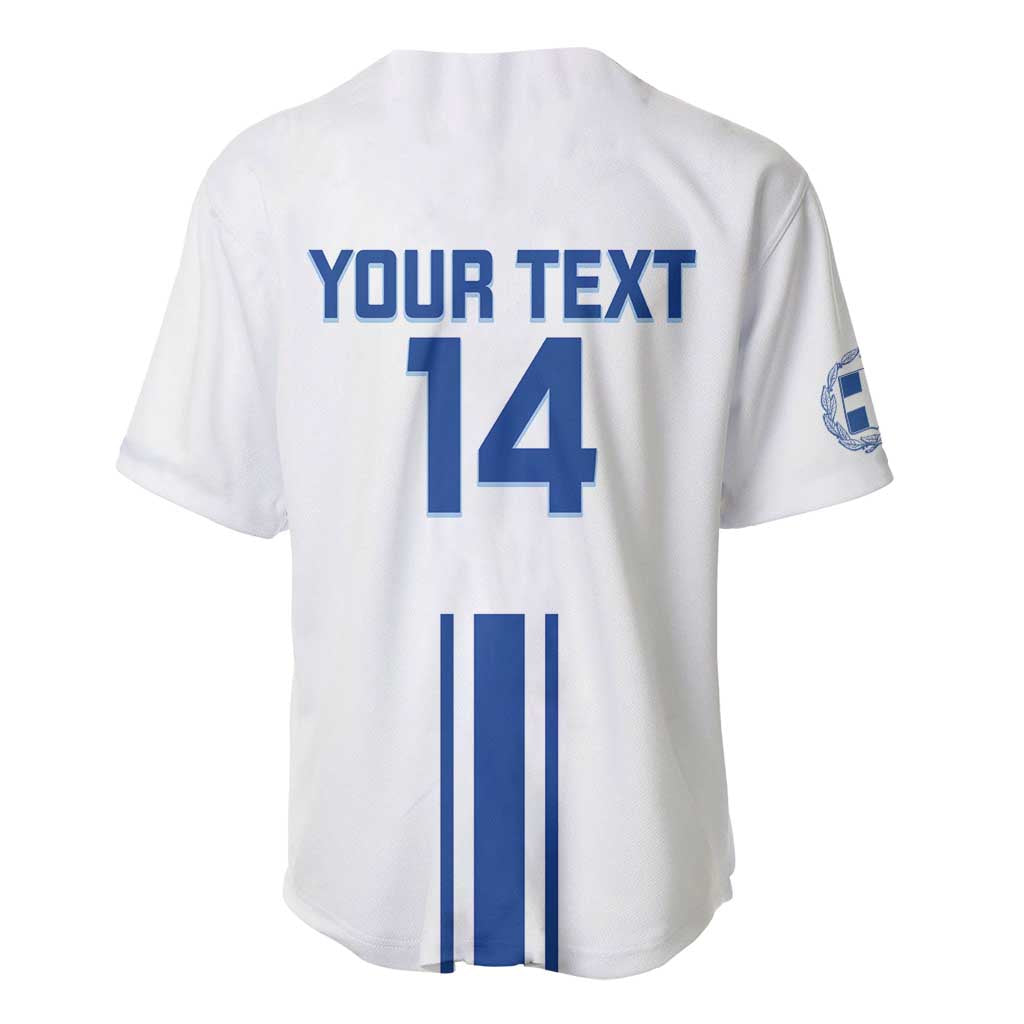 Custom Greece Football Baseball Jersey Go Ethniki - Sporty Style - Wonder Print Shop
