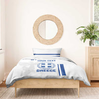 Custom Greece Football Bedding Set Go Ethniki - Sporty Style - Wonder Print Shop