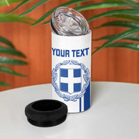 Personalised Greece Football 4 in 1 Can Cooler Tumbler Go Ethniki - Sporty Style - Wonder Print Shop