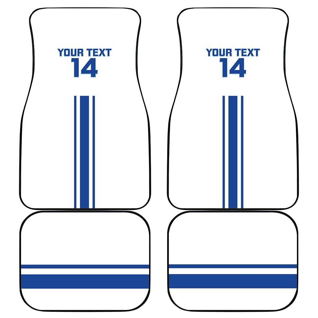 Custom Greece Football Car Mats Go Ethniki - Sporty Style - Wonder Print Shop