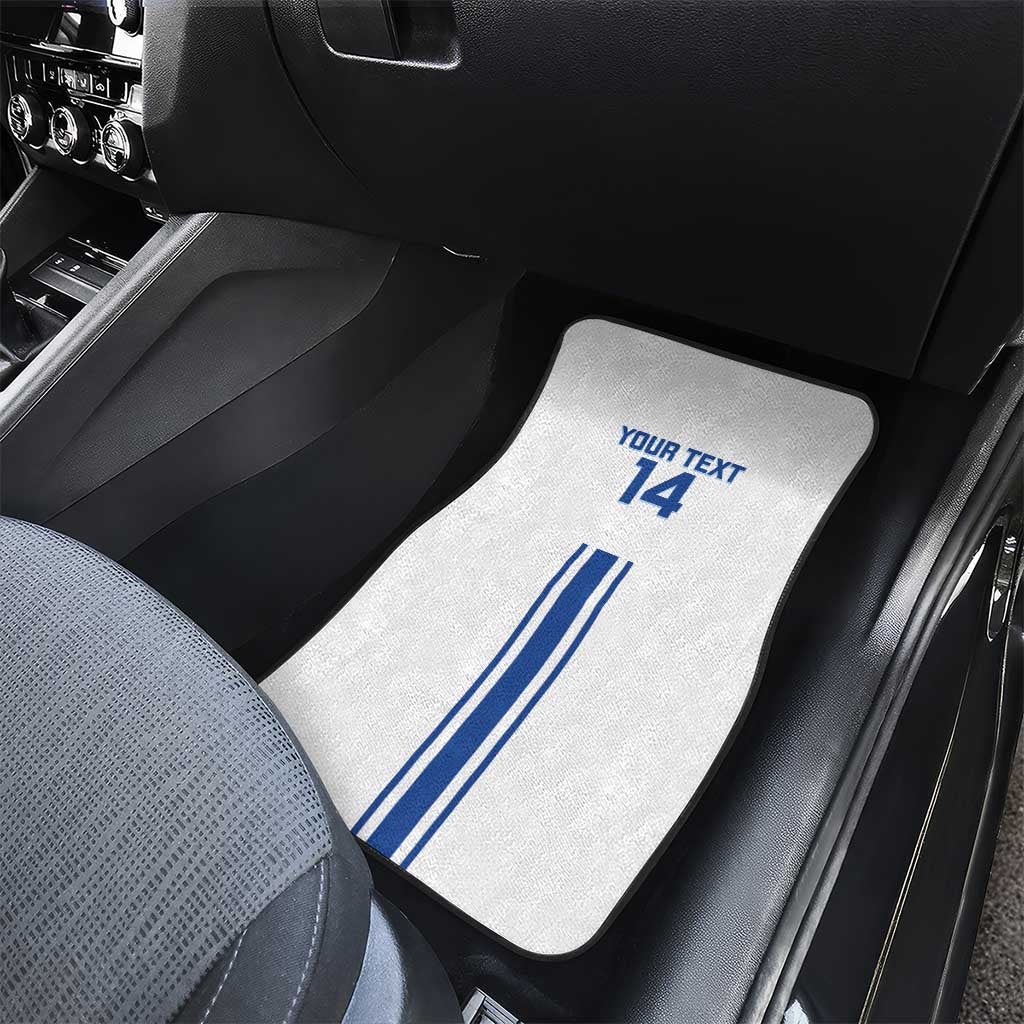 Custom Greece Football Car Mats Go Ethniki - Sporty Style - Wonder Print Shop