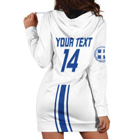Custom Greece Football Hoodie Dress Go Ethniki - Sporty Style - Wonder Print Shop