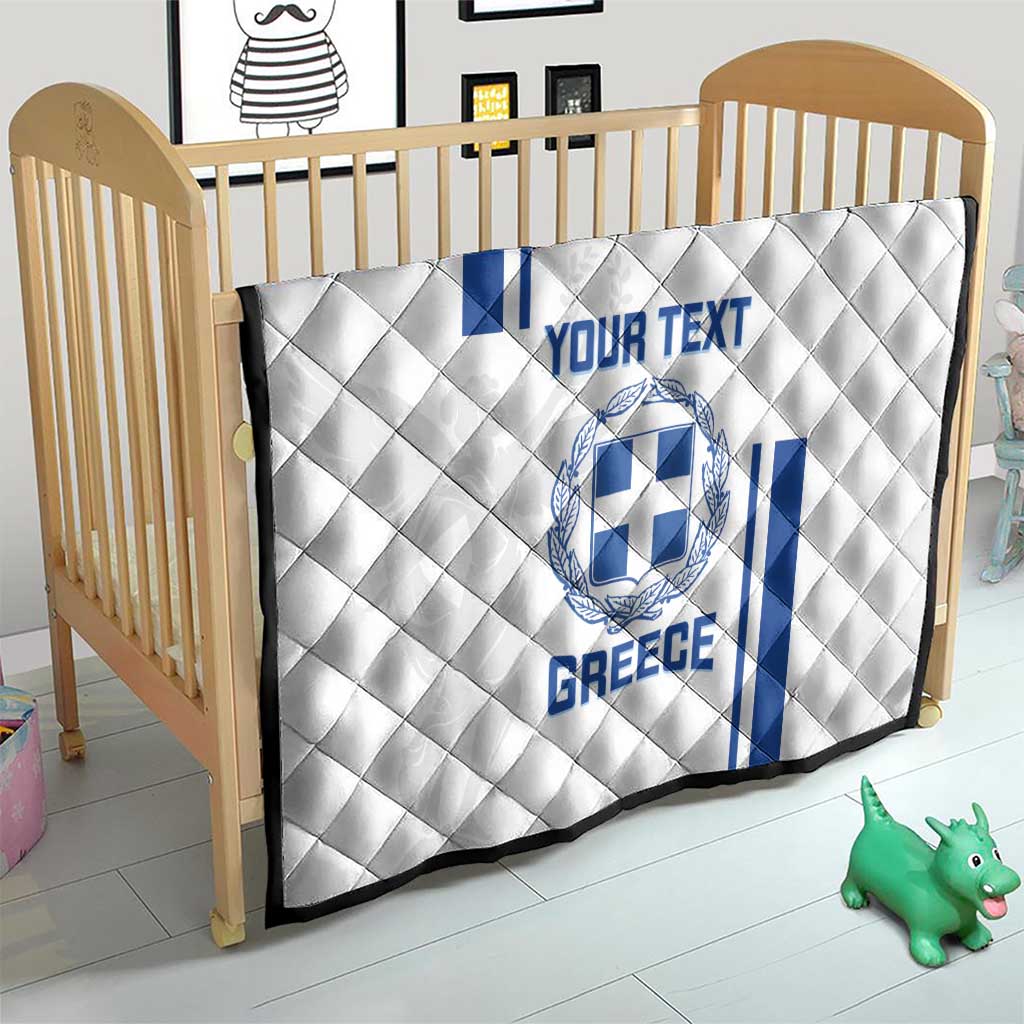 Custom Greece Football Quilt Go Ethniki - Sporty Style - Wonder Print Shop