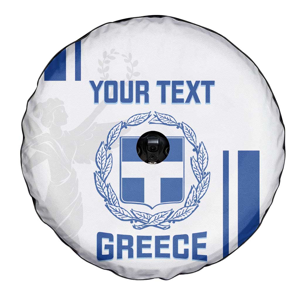 Custom Greece Football Spare Tire Cover Go Ethniki - Sporty Style - Wonder Print Shop