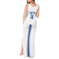Custom Greece Football Tank Maxi Dress Go Ethniki - Sporty Style - Wonder Print Shop