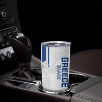 Personalised Greece Football Tumbler Cup Go Ethniki - Sporty Style - Wonder Print Shop