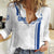 Custom Greece Football Women Casual Shirt Go Ethniki - Sporty Style - Wonder Print Shop