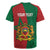 Personalised Morocco Rugby Jersey Moroccan Green Star With Moorish Pattern - Wonder Print Shop