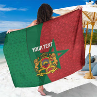 Personalised Morocco Sarong Moroccan Green Star With Moorish Pattern - Wonder Print Shop