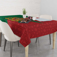 Personalised Morocco Tablecloth Moroccan Green Star With Moorish Pattern - Wonder Print Shop