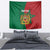 Personalised Morocco Tapestry Moroccan Green Star With Moorish Pattern - Wonder Print Shop