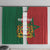 Personalised Morocco Window Curtain Moroccan Green Star With Moorish Pattern - Wonder Print Shop