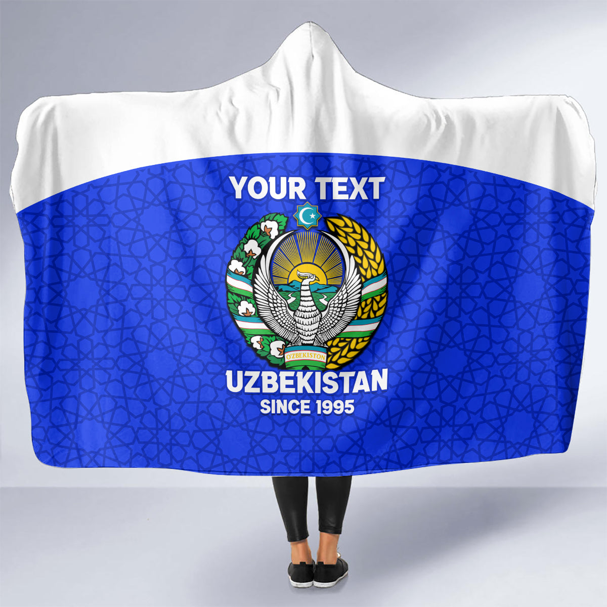 custom-uzbekistan-football-hooded-blanket-2024-go-champions-uzbek-pattern