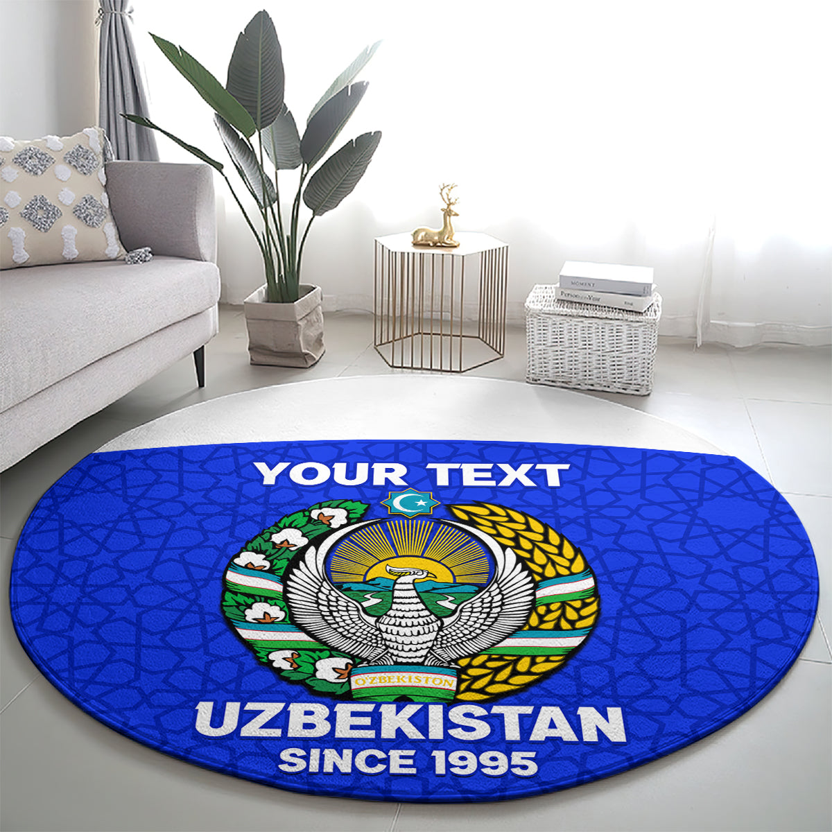 custom-uzbekistan-football-round-carpet-2024-go-champions-uzbek-pattern