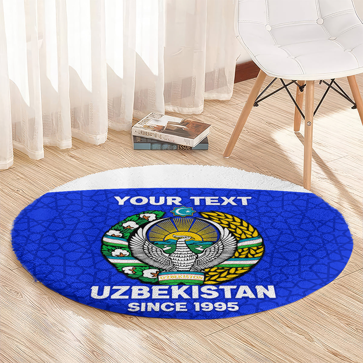custom-uzbekistan-football-round-carpet-2024-go-champions-uzbek-pattern
