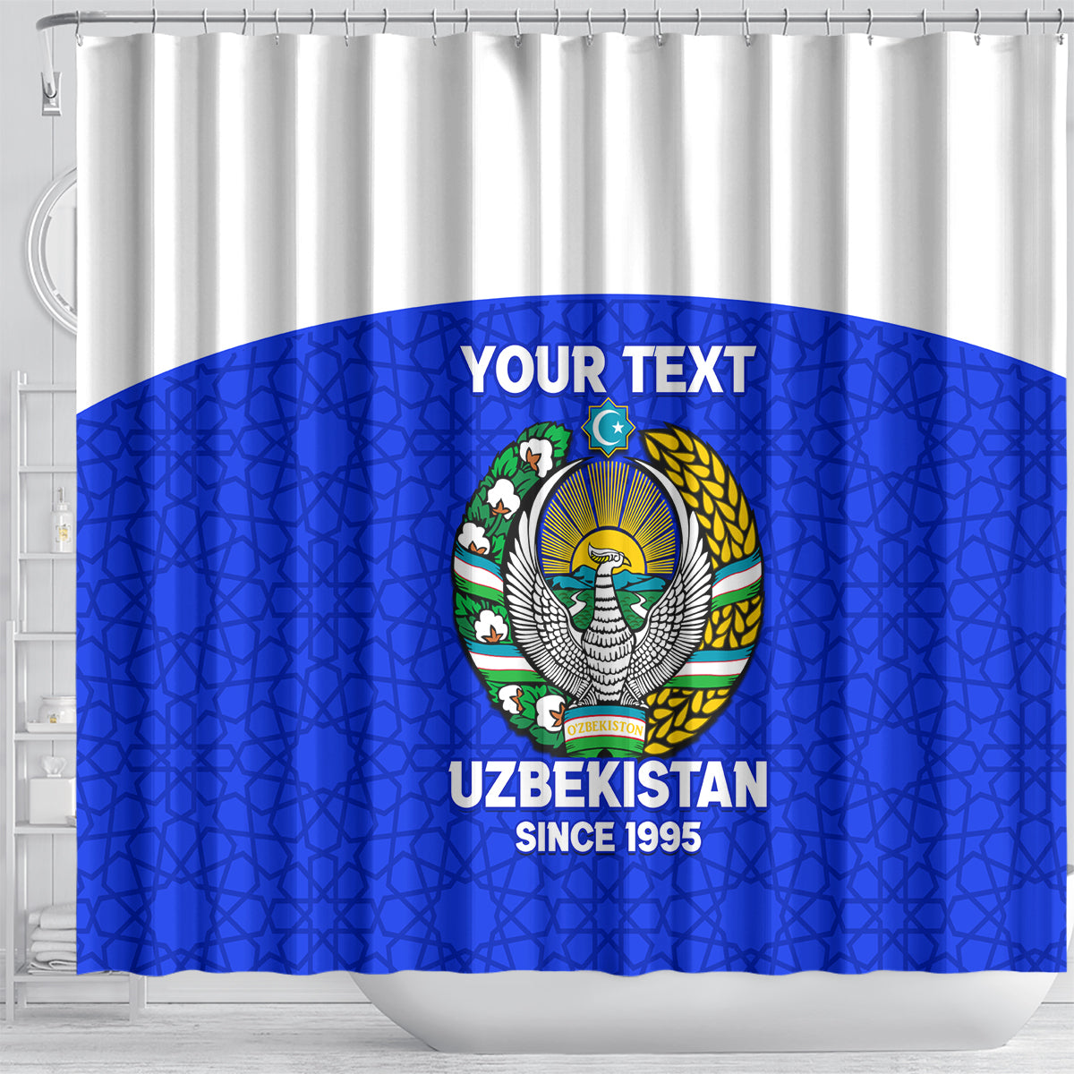 custom-uzbekistan-football-shower-curtain-2024-go-champions-uzbek-pattern