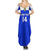 Custom Uzbekistan Football Summer Maxi Dress 2024 Go Champions Uzbek Pattern - Wonder Print Shop