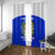 Custom Uzbekistan Football Window Curtain 2024 Go Champions Uzbek Pattern - Wonder Print Shop