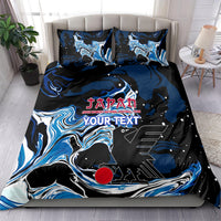 Custom Japan Football Bedding Set 2024 Nadeshiko Go Champions - Wonder Print Shop