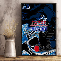 Custom Japan Football Canvas Wall Art 2024 Nadeshiko Go Champions - Wonder Print Shop