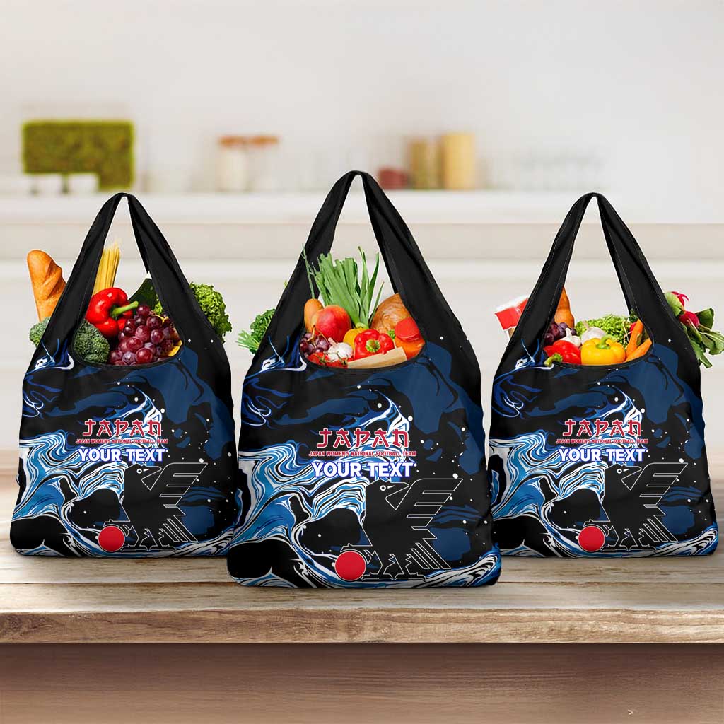 Custom Japan Football Grocery Bag Nadeshiko Go Champions
