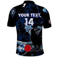 Custom Japan Football Polo Shirt 2024 Nadeshiko Go Champions - Wonder Print Shop