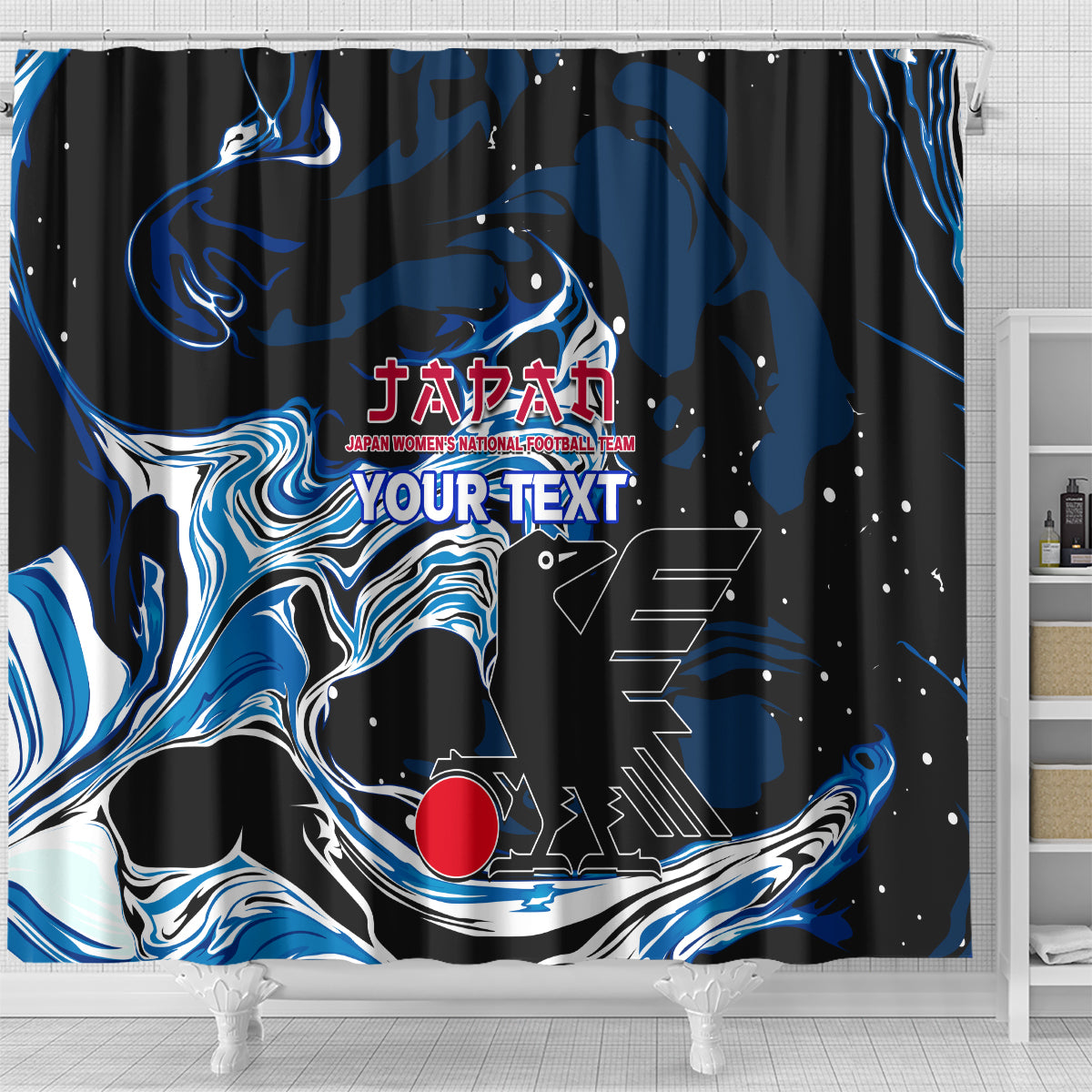 custom-japan-football-shower-curtain-2024-nadeshiko-go-champions