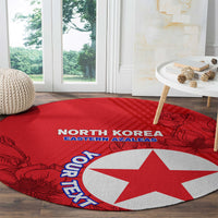 custom-north-korea-football-round-carpet-2024-go-eastern-azaleas-magnolia-flowers