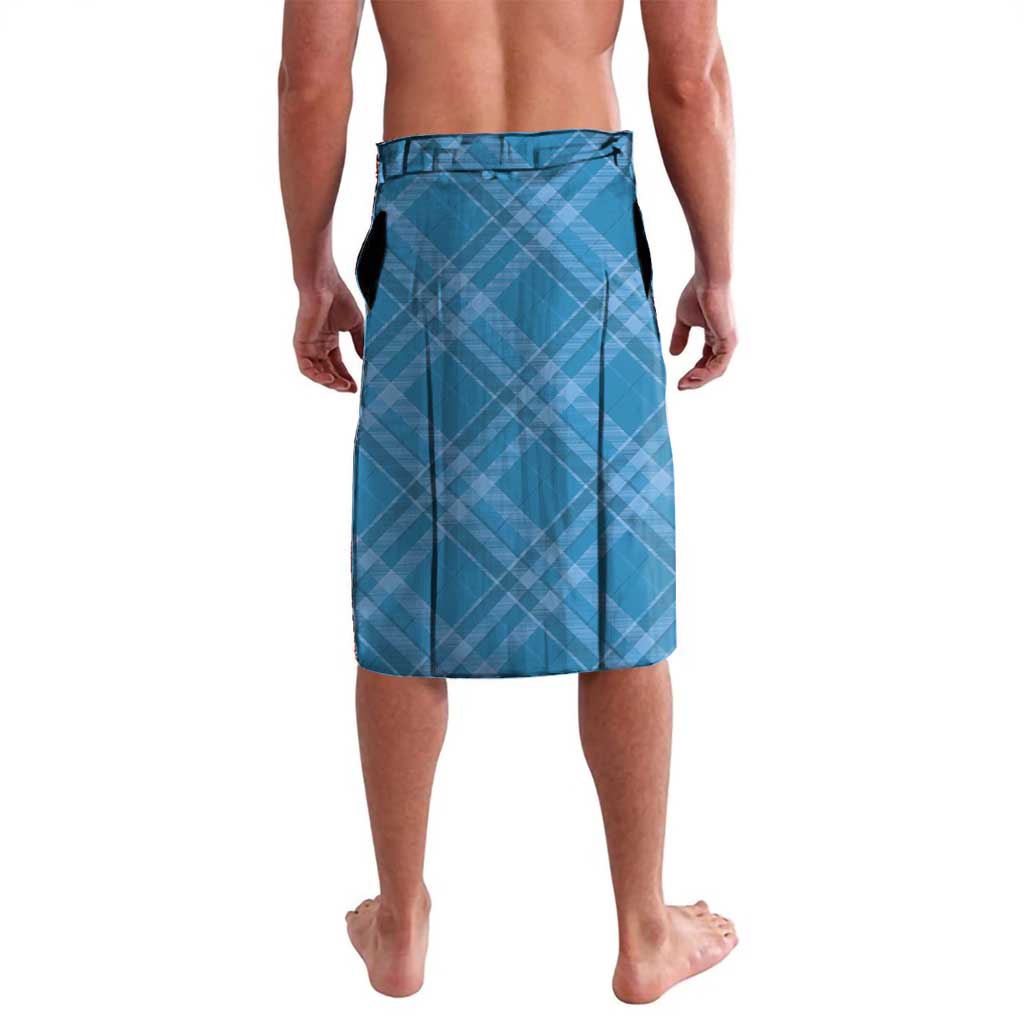 US Virgin Islands Lavalava Madras Pattern Gradient Style - Wonder Print Shop