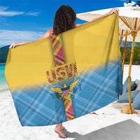 US Virgin Islands Sarong Madras Pattern Gradient Style - Wonder Print Shop