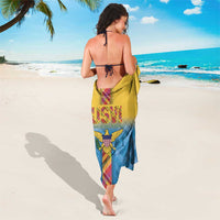 US Virgin Islands Sarong Madras Pattern Gradient Style - Wonder Print Shop