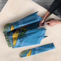 US Virgin Islands Umbrella Madras Pattern Gradient Style - Wonder Print Shop