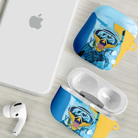 US Virgin Islands Snorkeling AirPods Case Sea Turtle Snorkel Ocean Style - Wonder Print Shop