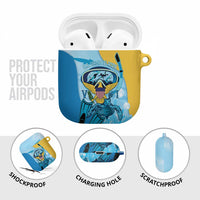 US Virgin Islands Snorkeling AirPods Case Sea Turtle Snorkel Ocean Style - Wonder Print Shop
