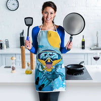 US Virgin Islands Snorkeling Apron Sea Turtle Snorkel Ocean Style - Wonder Print Shop