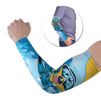 US Virgin Islands Snorkeling Arm Sleeves Sea Turtle Snorkel Ocean Style - Wonder Print Shop
