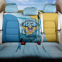 US Virgin Islands Snorkeling Back Car Seat Cover Sea Turtle Snorkel Ocean Style - Wonder Print Shop