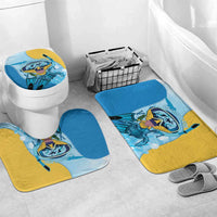 US Virgin Islands Snorkeling Bathroom Set Sea Turtle Snorkel Ocean Style - Wonder Print Shop