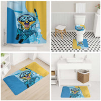US Virgin Islands Snorkeling Bathroom Set Sea Turtle Snorkel Ocean Style - Wonder Print Shop