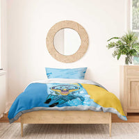 US Virgin Islands Snorkeling Bedding Set Sea Turtle Snorkel Ocean Style - Wonder Print Shop